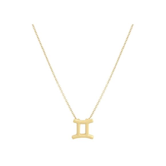 2/$30 Astrology Necklace Gemini Gold Tone Constellation Necklace Gift Simple - Picture 6 of 6